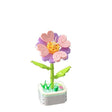 Set de Constructie Floare in Ghiveci, Vivimall, 4 Ani, Ornament Creativ, 17x6.2 cm, Multicolor - vivimall.ro