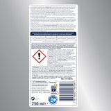 Detaliu capac și duză aplicare detartrant Domestos Professional 750ml, design ergonomic