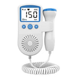 Monitor Fetal Doppler, Monitorizare Sarcina, Ritm Cardiac, Ecran Lcd 4.5 Cm, 2 X Baterii Aa (Neincluse), Portabil, Din Abs, Utilizare De La 9 Saptamani