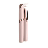 Epilator De Sprancene, Aparat De Tuns Facial Sub Forma De Creion, Portabil, Alimentare Cu Baterii, 13X1.5Cm, Roz - vivimall.ro
