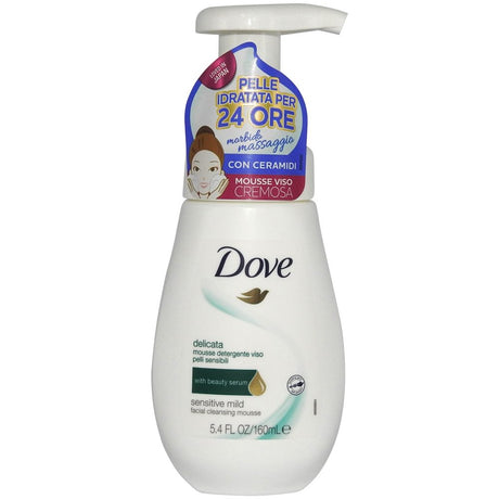 Spuma de Curatare pentru Fata, DOVE, Delicata, 160 ml - vivimall.ro