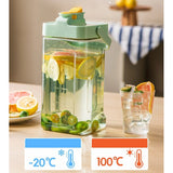Dozator Portabil Pentru Bauturi 3.5 Litri, Capac Etans, Duza Deschidere/Inchidere, Recipent Din Plastic, Gradat, Filtru, Maner, Pentru Diverse Bauturi, 29.7 X 14.1 X 14.4 Cm, Verde - vivimall.ro