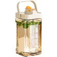 Dozator Portabil Pentru Bauturi 3.5 Litri, Capac Etans, Duza Deschidere/Inchidere, Recipent Din Plastic, Gradat, Filtru, Maner, 29.7 X 14.1 X 14.4 Cm, Pentru Diverse Bauturi, Alb - vivimall.ro