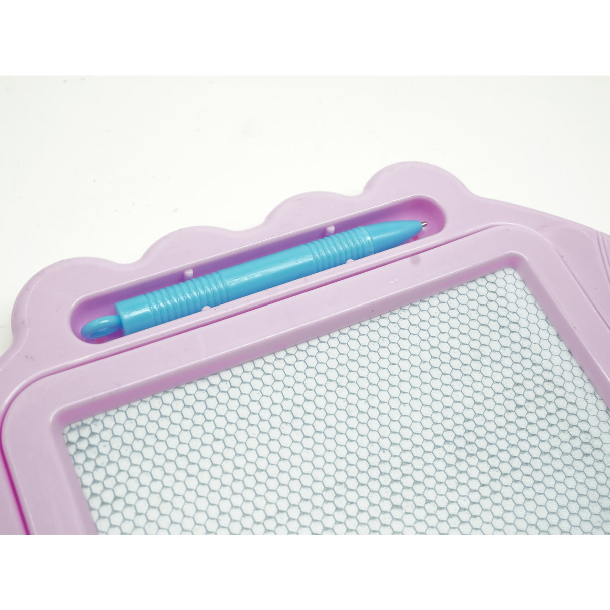 Tabla Magnetica Pentru Desen Pix, Forma Dreptunghi, Dimensiuni 23X17 Cm, Dezvolta Creativitatea, Cu Picioare Suport, Roz Pal