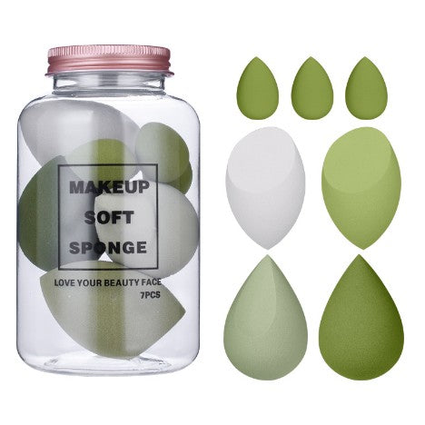 Set Buretei Machiaj, Vivimall, Premium, 7 bucati, verde