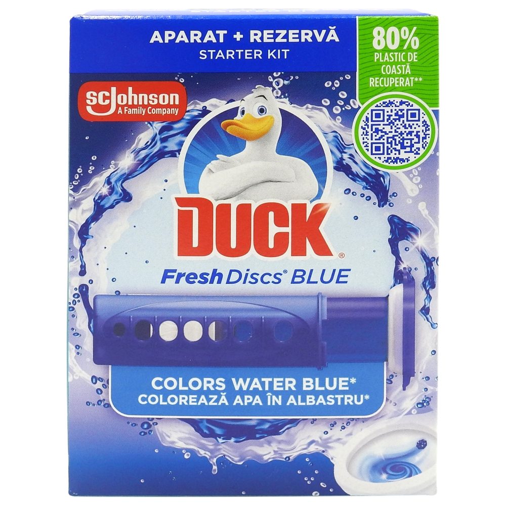 Duck Fresh Discs Aparat WC 36 ml Blue