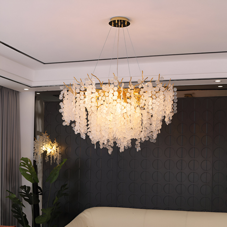 Candelabru Cristal Waltz Serenade, 8Xg9, 60Cm - vivimall.ro