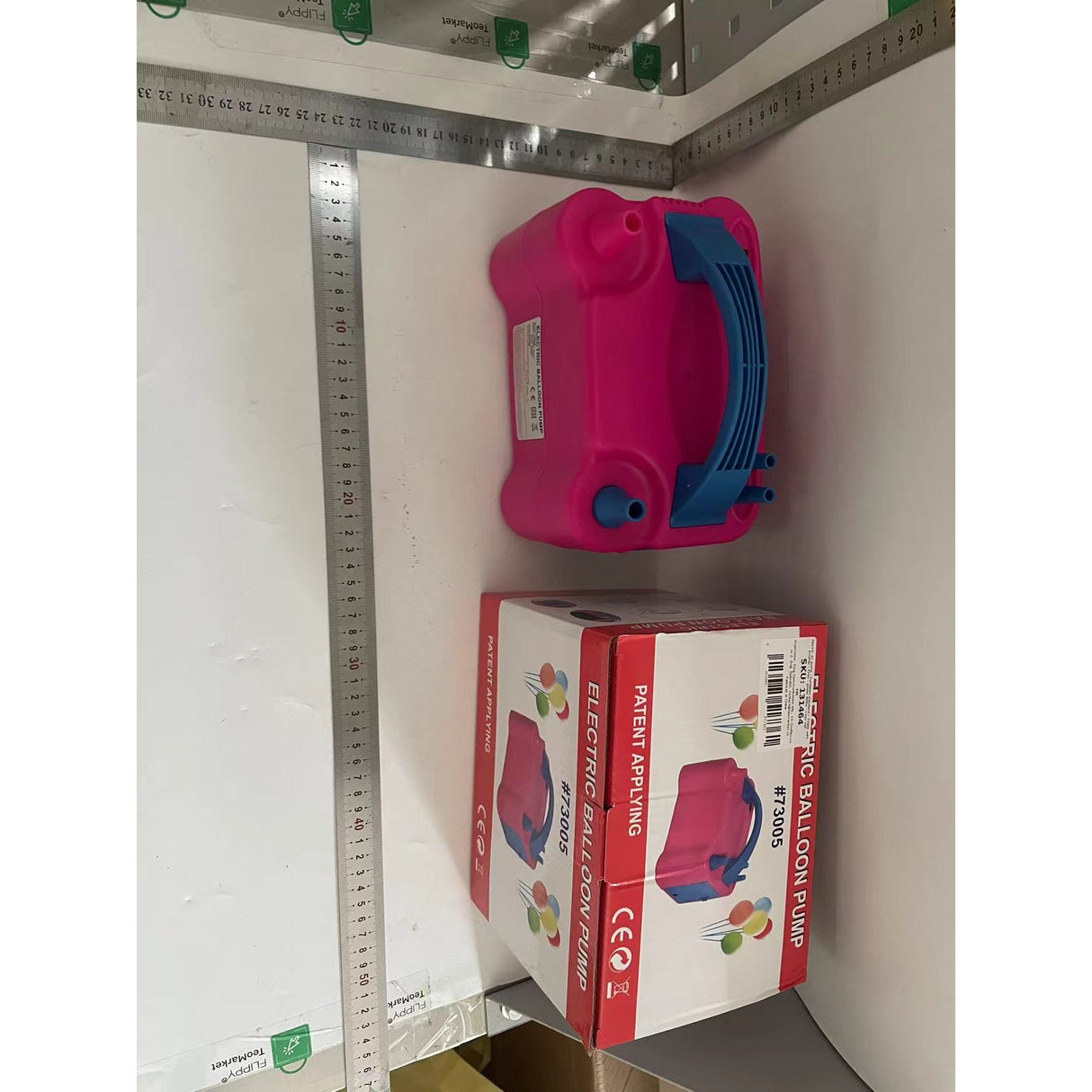 Pompa Electrica De Umflat Baloane, Cu Doua Iesiri, 220V, Putere 600W, Accesorii Petrecere