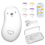 Pila Electrica, Pentru Bebelusi Si Adulti, Din Abs, Incarcare Usb, 6 Accesorii, Cu Lumina Led