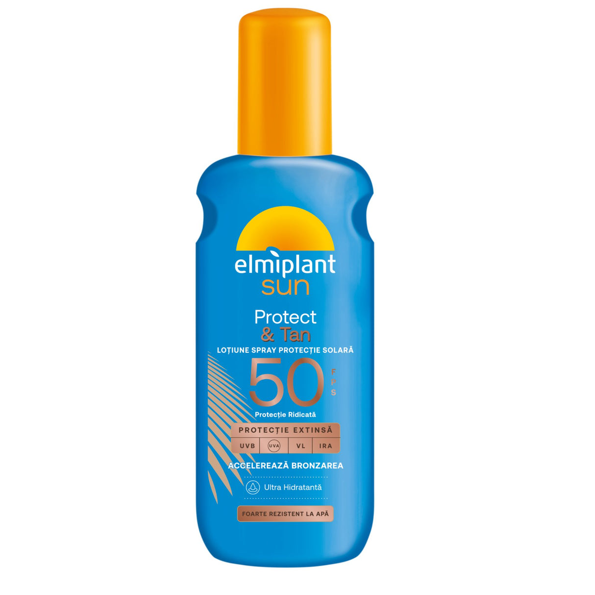 ELMI SUN MILK SPRAY TAN&PROT SPF50, 150ML - vivimall.ro