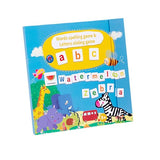Carte magnetică Flippy alfabet englez Montessori pentru copii 3+ ani, vedere frontală, multicolor
