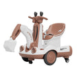 Excavator Electric, Pe 4 Roti Antiderapante, Cu Telecomanda, Brat Controlat Electric, Cu Telecomanda, +2 Ani - vivimall.ro