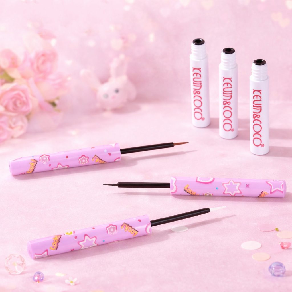 Tus Lichid pentru Ochi, Kevin&Coco, Eyeliner cu Pensula, 1.5 ml, Nuanta 2, Maro - vivimall.ro