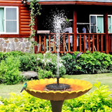 Fantana Arteziana Pentru Gradina, Solara, Automata, Rotunda, 3 Moduri De Pulverizare, Negru, 16 Cm - vivimall.ro