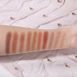 Paleta De Farduri Sianoau Cu 10 De Culori Pigmentate - vivimall.ro