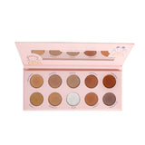 Paleta De Farduri Sianoau Cu 10 De Culori Pigmentate - vivimall.ro