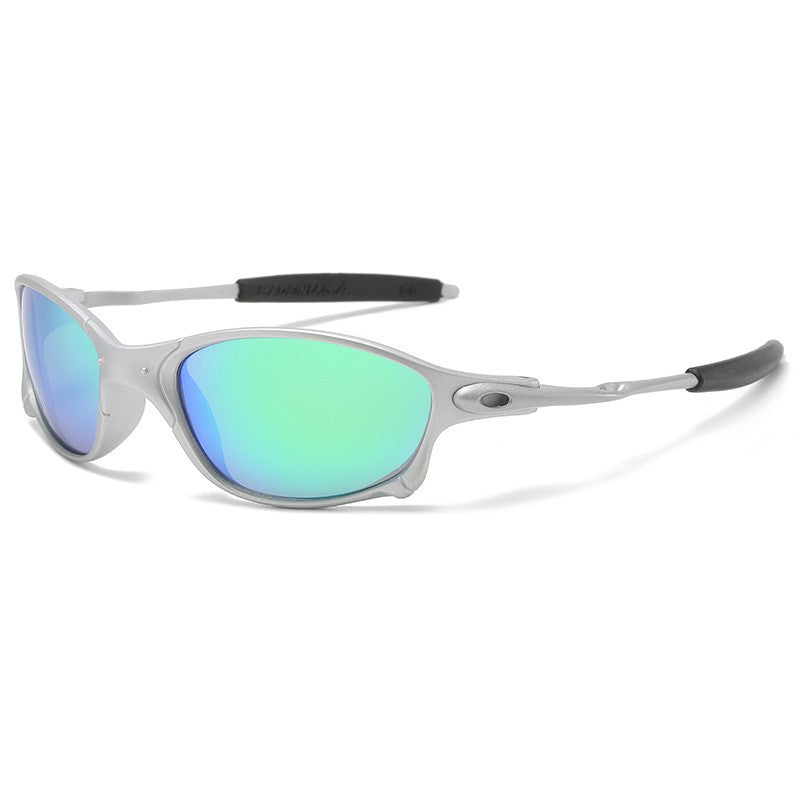Ochelari De Soare, Pentru Sportivi, Polarizati, Uv400, Din Metal Si Abs