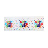 Fata de Masa Dreptunghiulara, Vivimall, Colectia Happy Birthday, 180 x 108 cm, din Plastic PE, Impermeabila, Multicolor