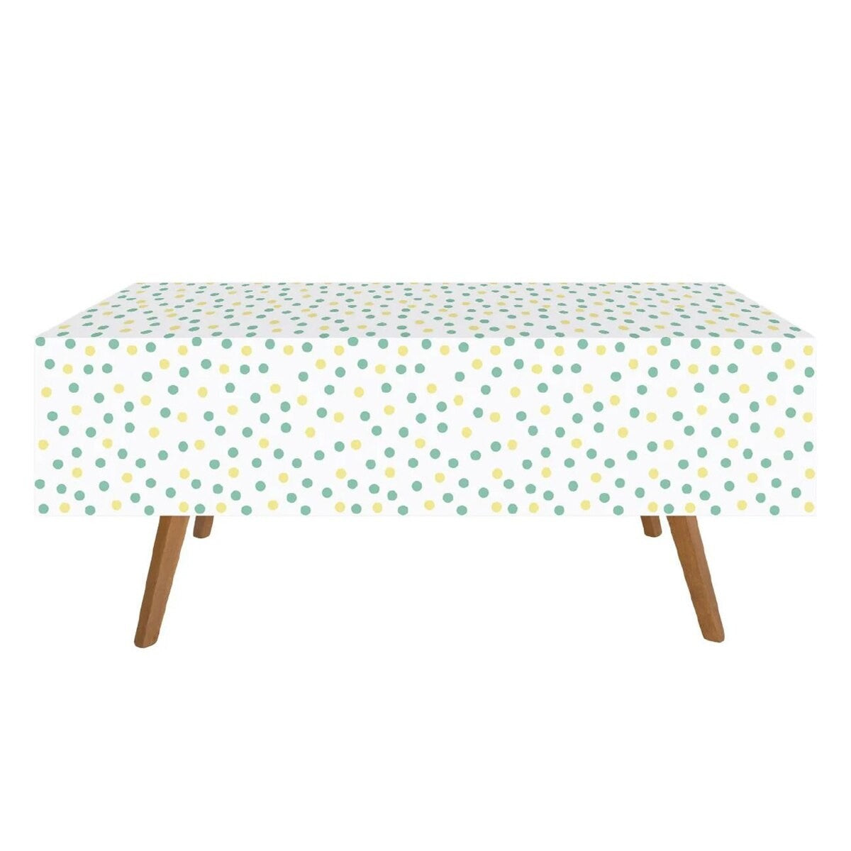 Fata de Masa Dreptunghiulara, Flippy, Colectia LA MULTI ANI, 137 x 274 cm, din Plastic PE, Impermeabila, Multicolor