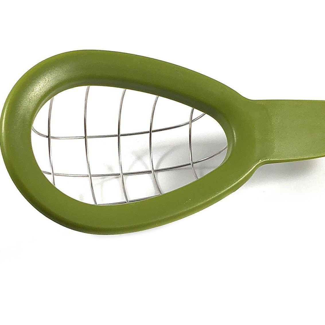 Feliator De Avocado, Pentru Taierea In Cubulete, Multifunctional, Pentru Bucatarie, Otel Inoxidabil, Abs, 16X8X5 Cm, Verde - vivimall.ro