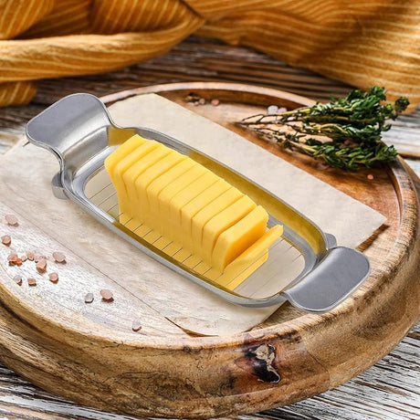Feliator De Alimente, Pentru Branza, Unt, Oua, Din Aluminiu, 19.5 X 6.5 X 2 Cm, Argintiu - vivimall.ro