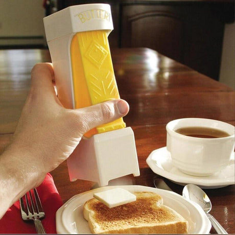 Feliator Manual De Unt Material Plastic, Design Usor Si Practic, 20X6X8.5 Cm, Butter Cutter, Alb - vivimall.ro
