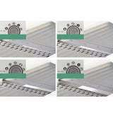 Feliator Manual Multifunctional, Usor De Folosit, Pentru Legume, Fructe, Razatoare, Otel Inoxidabil, Accesoriu Bucatarie, 39 X 11.5 X 12.5 Cm Alb - vivimall.ro