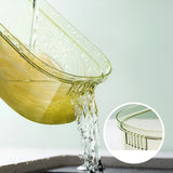 Feliator Multifunctional, 3 In 1, Pentru Fructe Si Legume, 6 Piese, Maner, Lame De Inox, Recipient Stocare, Protectie Mana, Abs, 35X12X9.4 Cm, Verde - vivimall.ro