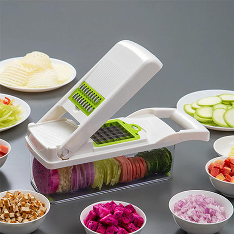 Feliator legume fructe 8 in 1 cu recipiente | EasyPrep - vivimall.ro