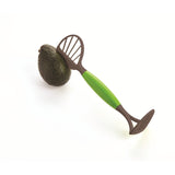 Feliator Multifunctional Pentru Avocado, Pentru Taierea In Cubulete Si Pasare, Pentru Bucatarie, Preparare Guacamole, Abs, 24X7X6 Cm, Verde - vivimall.ro