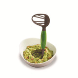 Feliator Multifunctional Pentru Avocado, Pentru Taierea In Cubulete Si Pasare, Pentru Bucatarie, Preparare Guacamole, Abs, 24X7X6 Cm, Verde - vivimall.ro