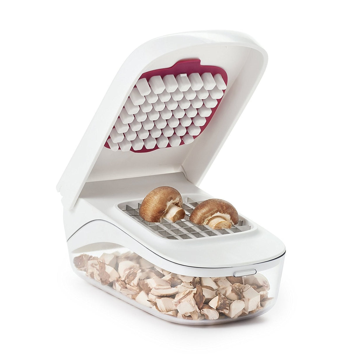 Feliator Pentru Legume, Ustensila Bucatarie, Presa Manuala Pentru Carfoi Pai, Multifunctional, 20X12.5X10 Cm, Abs, Alb - vivimall.ro