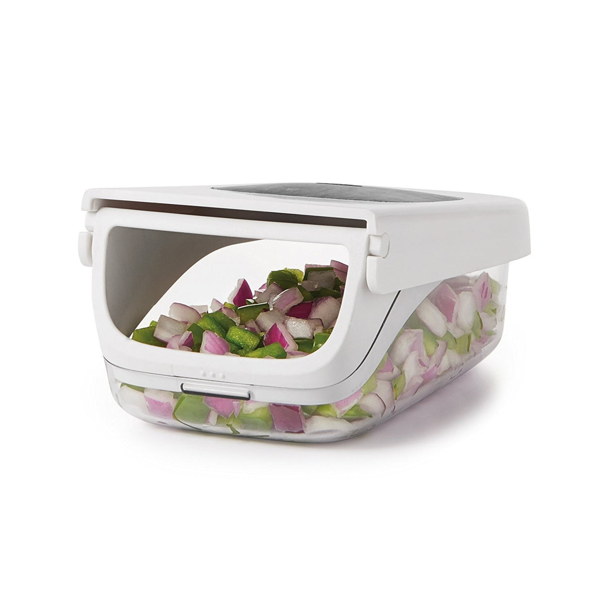 Feliator Pentru Legume, Ustensila Bucatarie, Presa Manuala Pentru Carfoi Pai, Multifunctional, 20X12.5X10 Cm, Abs, Alb - vivimall.ro