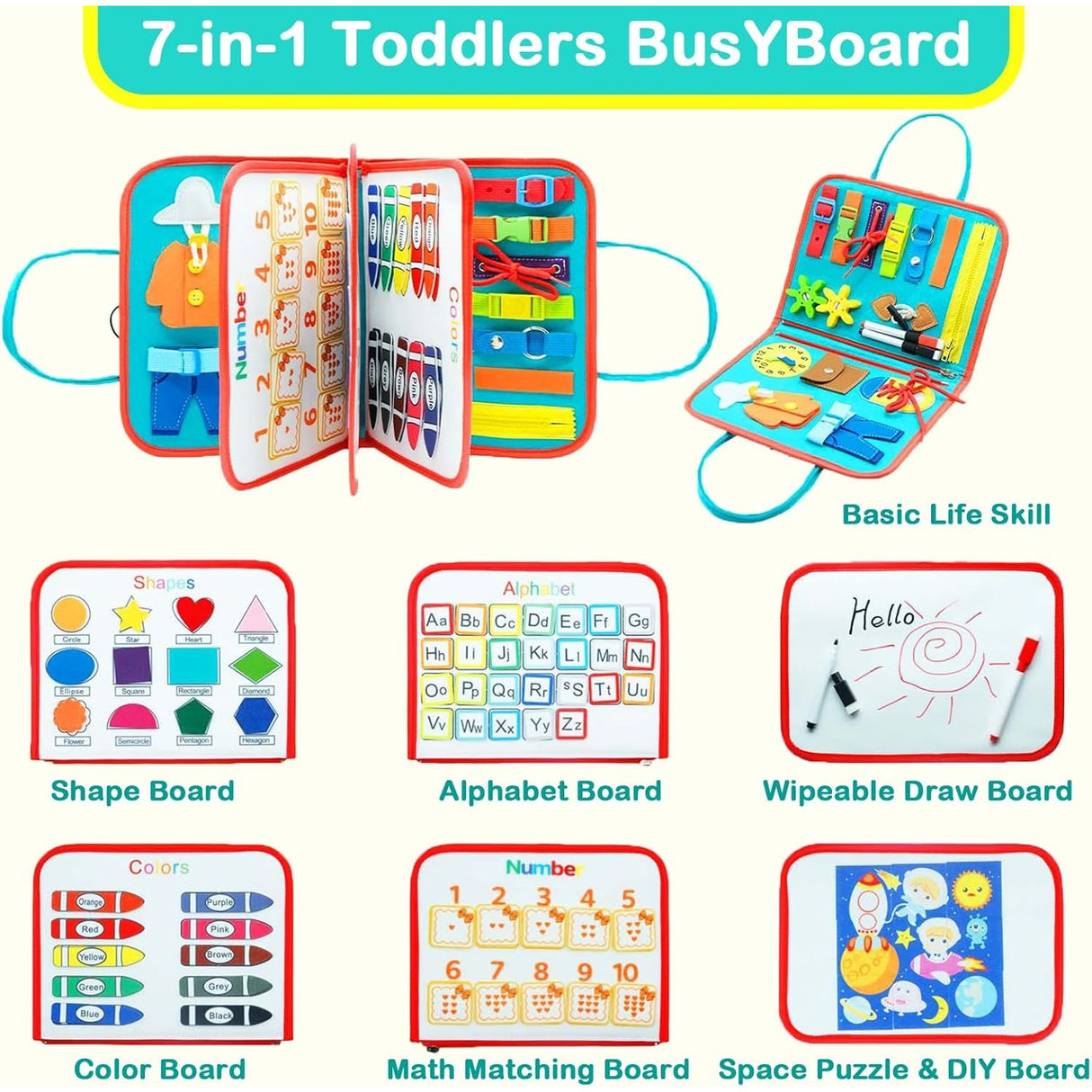 Carte senzoriala Montessori spatiu cosmic | TinyExplore - vivimall.ro