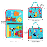 Carte senzoriala Montessori spatiu cosmic | TinyExplore - vivimall.ro