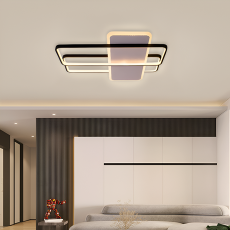 Lustra Led Cu Telecomanda Arianna, 3 Elemente, Lumina Rece/Calda/Neutra, Dimabila - vivimall.ro