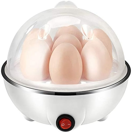 Fierbator De Oua Electric, Flipppy, Capacitate 7 Oua, Aparat De Fiert Oua, 220V, Oprire Automata, 3 Moduri De Fiert Oua, 15 X 15 X 15 Cm, Culoare Alb - vivimall.ro