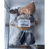 Figurina Decorativa, Pentru Craciun, Ren, Picioare Telescopice, Inaltime Reglabila 44-54Cm, Bluza Cu Fulgi, Rosu/ - vivimall.ro