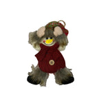 Figurina de Craciun, Flippy, pentru Brad, Tip Om de Zapada, 5 x 7 cm, Multicolor