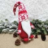 Figurina Decorativa, Pentru Craciun, Spiridus, Omul Padurii Cu Barba Lunga, Inaltime 47 Cm - vivimall.ro