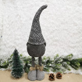Figurina Decorativa, Pentru Craciun, Spiridus, Omul Padurii Indragostit, Picioare Telescopice, Inaltime Reglabila 42 - 52 Cm - vivimall.ro
