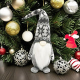 Figurina Decorativa, Pentru Craciun, Spiridus, Omul Padurii Cu Barba Lunga, Inaltime 47 Cm - vivimall.ro