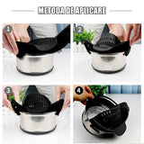 Strecurătoare din silicon, antiaderentă și termorezistentă | HeatStrain - vivimall.ro