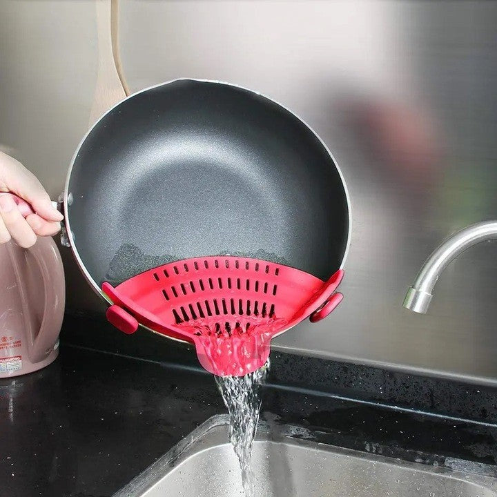 Strecurătoare din silicon, antiaderentă și termorezistentă | HeatStrain - vivimall.ro