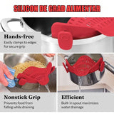 Strecurătoare din silicon, antiaderentă și termorezistentă | HeatStrain - vivimall.ro