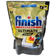 Capsule detergent mașină vase Finish Powerball Ultimate Plus Lemon, pachet 72 bucăți, vedere frontală
