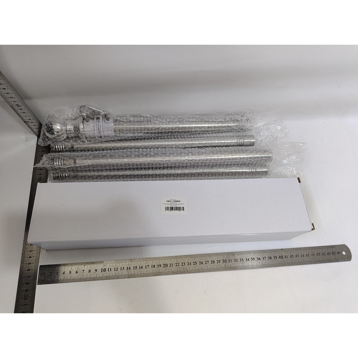 Suport de Steag, Vivimall, 180 cm, Argintiu - vivimall.ro