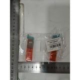 Dispozitiv pentru Descusut, Flippy, Taietor de Etichete, 1.7 x 7 cm, Pliabil, din Plastic, Albastru/Portocaliu