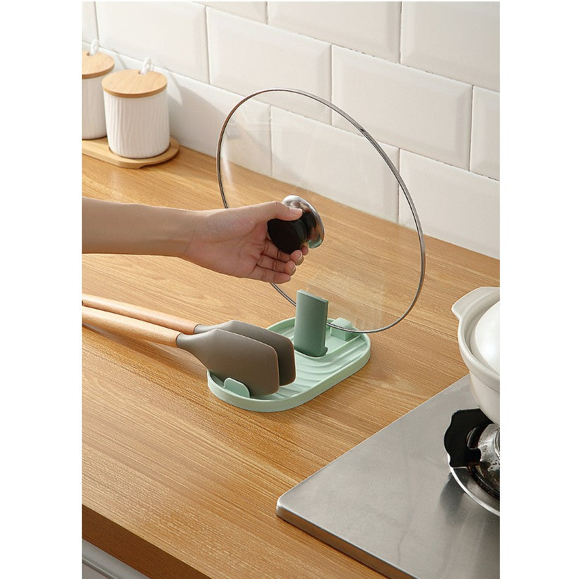 Suport Pliabil, Pentru Capace, Linguri, Multifunctional, Plasare Pe Blatul De Bucatarie, 11.5 X 18 X 2.2 Cm - vivimall.ro