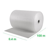 Folie cu Bule, Flippy, 50 gr/mp, 0.4 m latime x 100 m lungime, Transparent